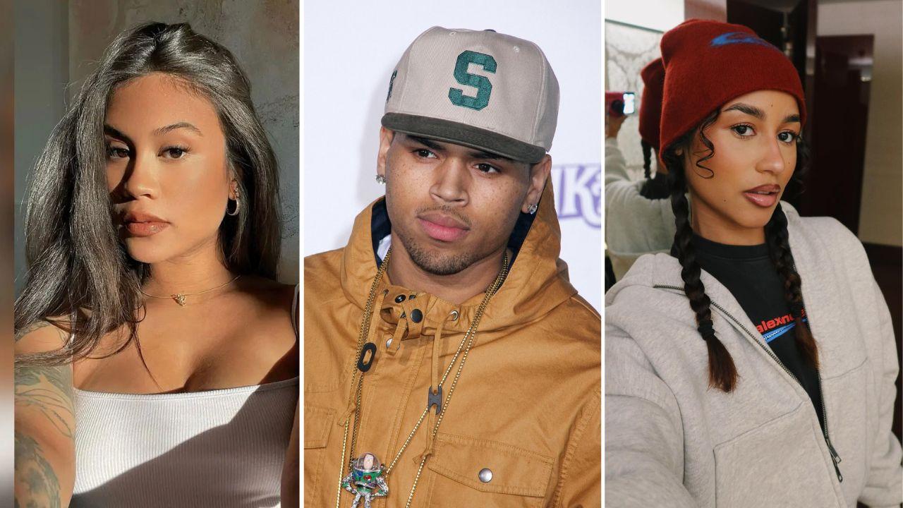 Photo of Diamond Brown, Chris brown and Jada Wallace