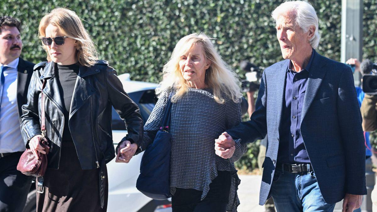 Photo of Matthew Perry's mom shamed Kenneth Iwamasa ahead of his sentencing for his role in the actor's overdose death.