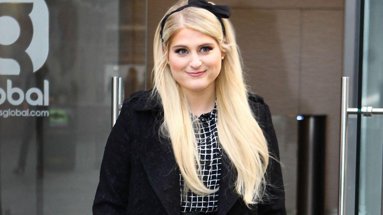 Image of Meghan Trainor said her doll's 'thin hair' look just like her own.