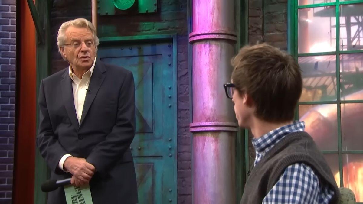 Photo of 'The Jerry Springer Show' aired from 1991 to 2018. 
