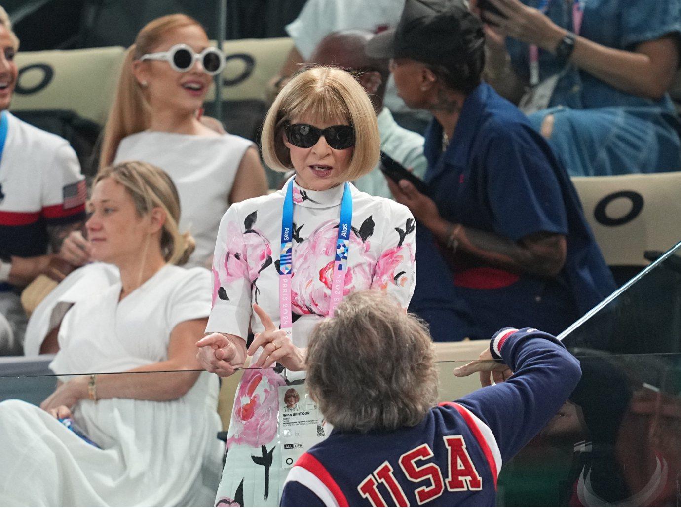 hoda kotb jenna bush hager anna wintour quiet down us open