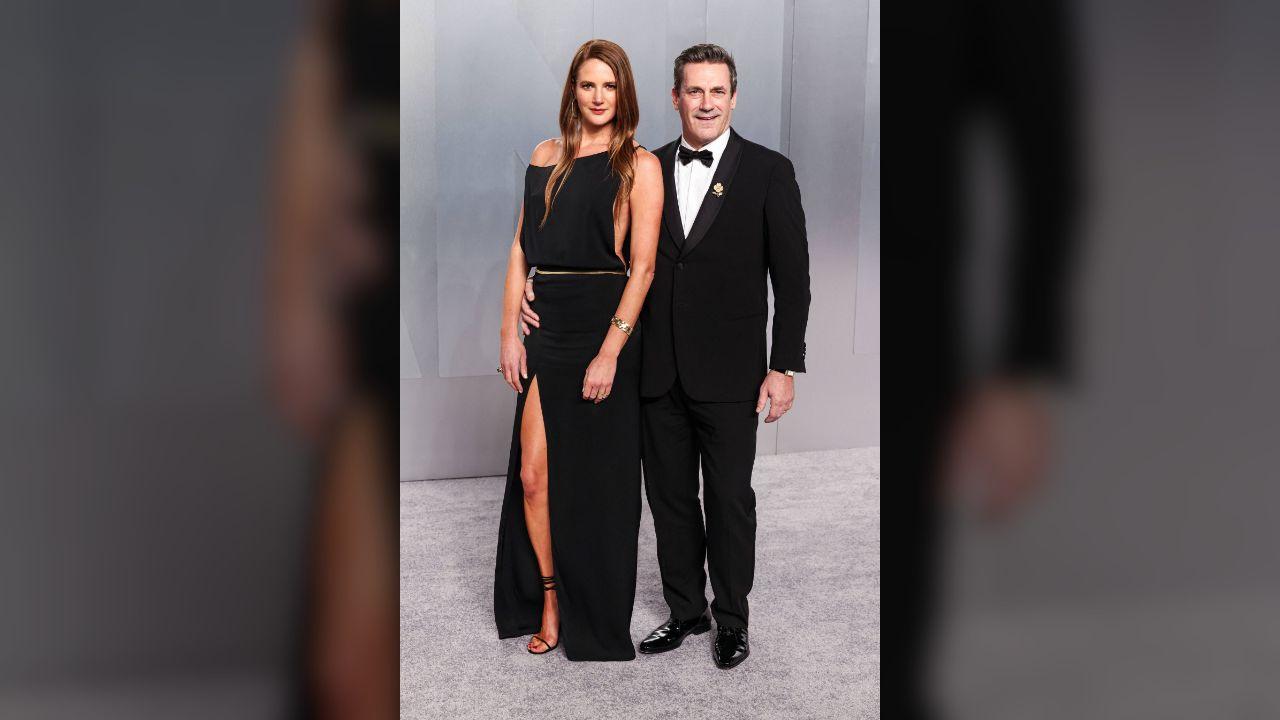 Image of Anna Osceola never pressured Jon Hamm to become a father.