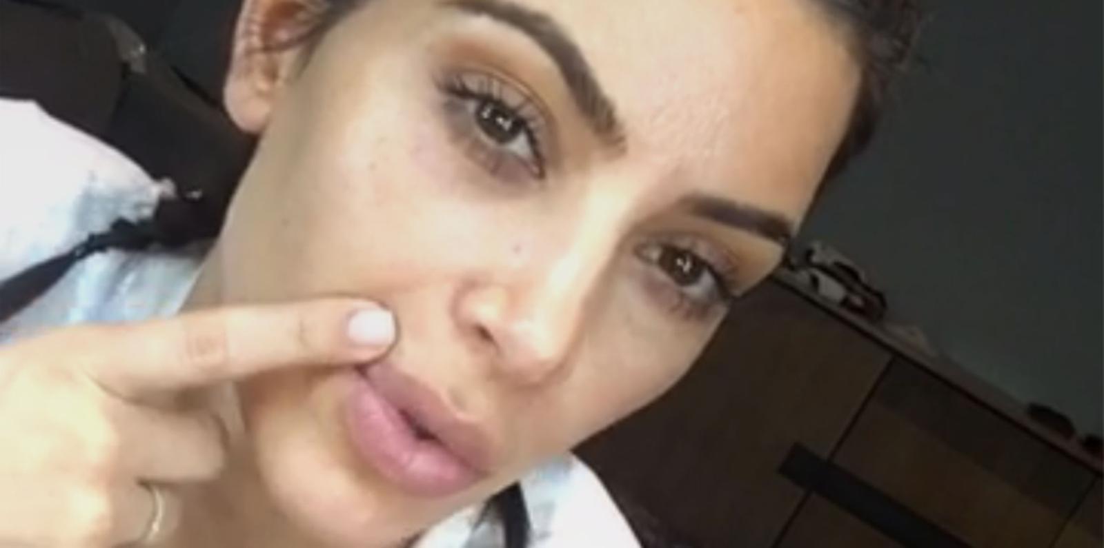 Kim Kardashian No Makeup Photos   Kim Kardashian No Makeup Photos 1 