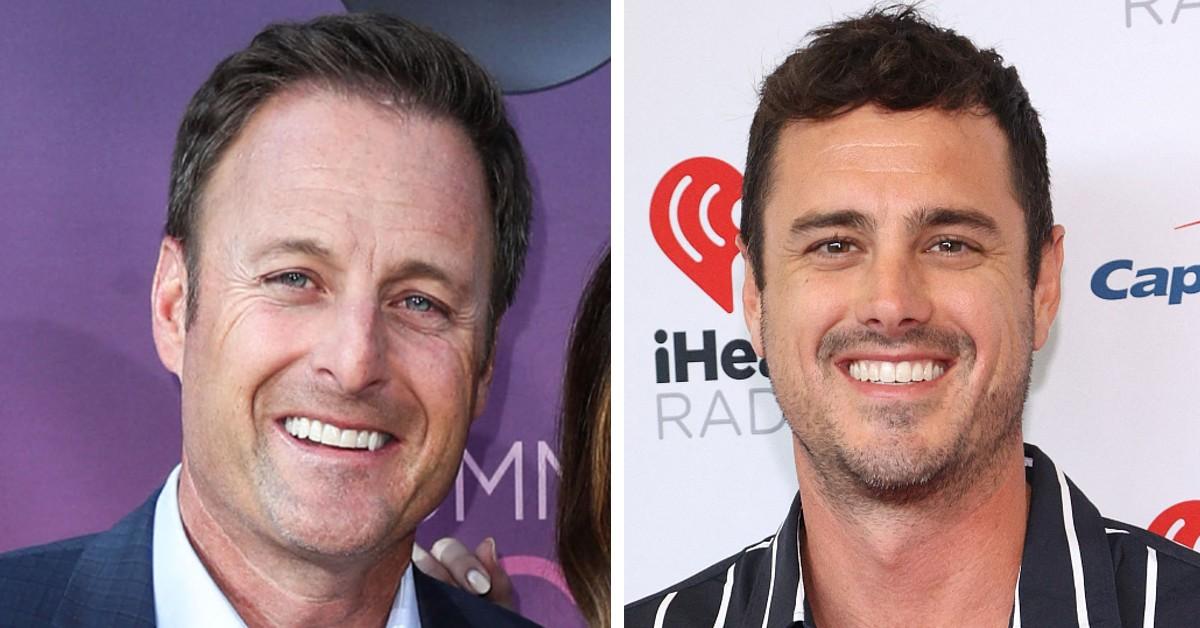 photo of Chris Harrison, Ben Higgins. 