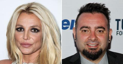 britney spears posts crazy stuff social media nsync chris kirkpatrick