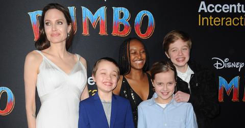 angelina jolie parenthood brad pitt stretched