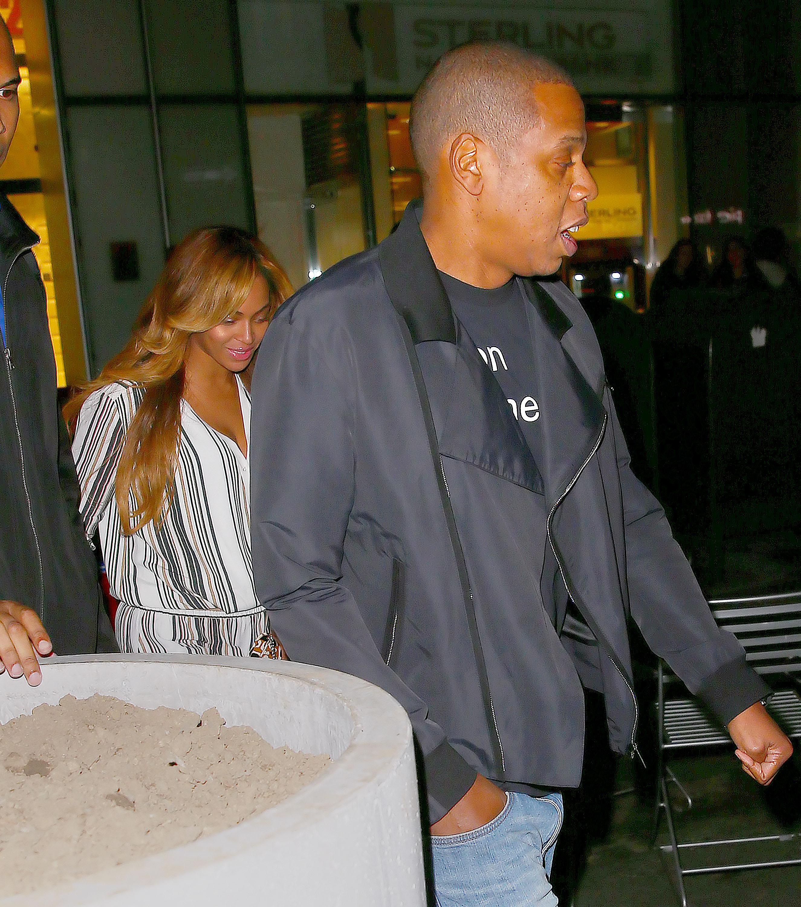 Beyonce and Jay Z out and about in NYC