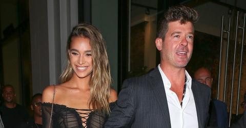 Robin Thicke Baby Girl Girlfriend April Love Geary PP