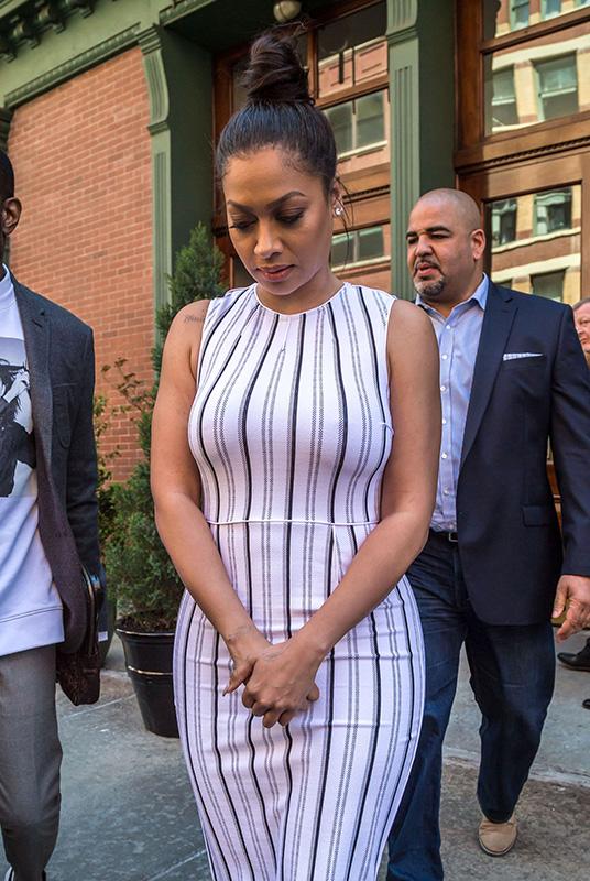 LaLa Anthony Leaving An Event In NYC