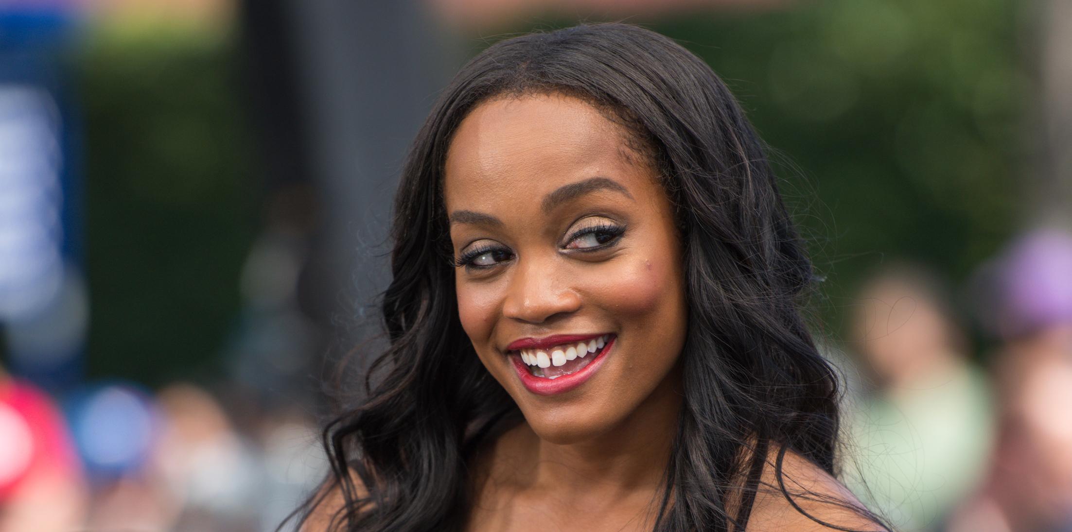 Rachel Lindsay And Jonathan Rhys Meyers Visit &#8220;Extra&#8221;