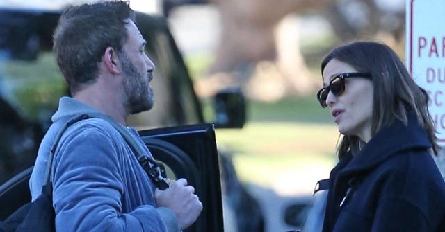 ben affleck jennifer garner heated discussion pp