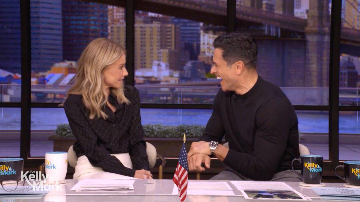 Image of Mark Consuelos lived 'in fear' during Kelly Ripa's menopause.