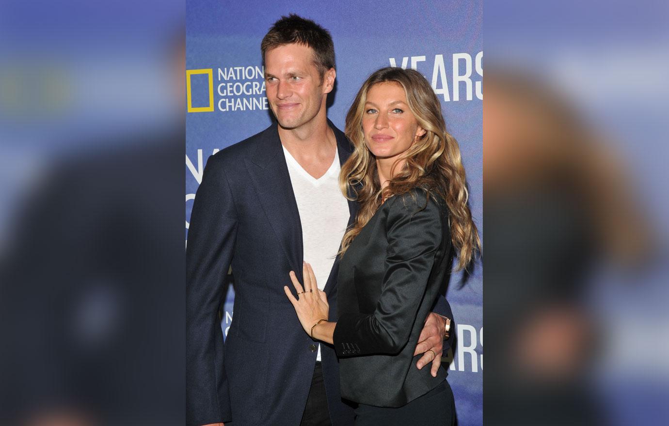 Gisele bundchen tom brady locking lips beach vacation 3