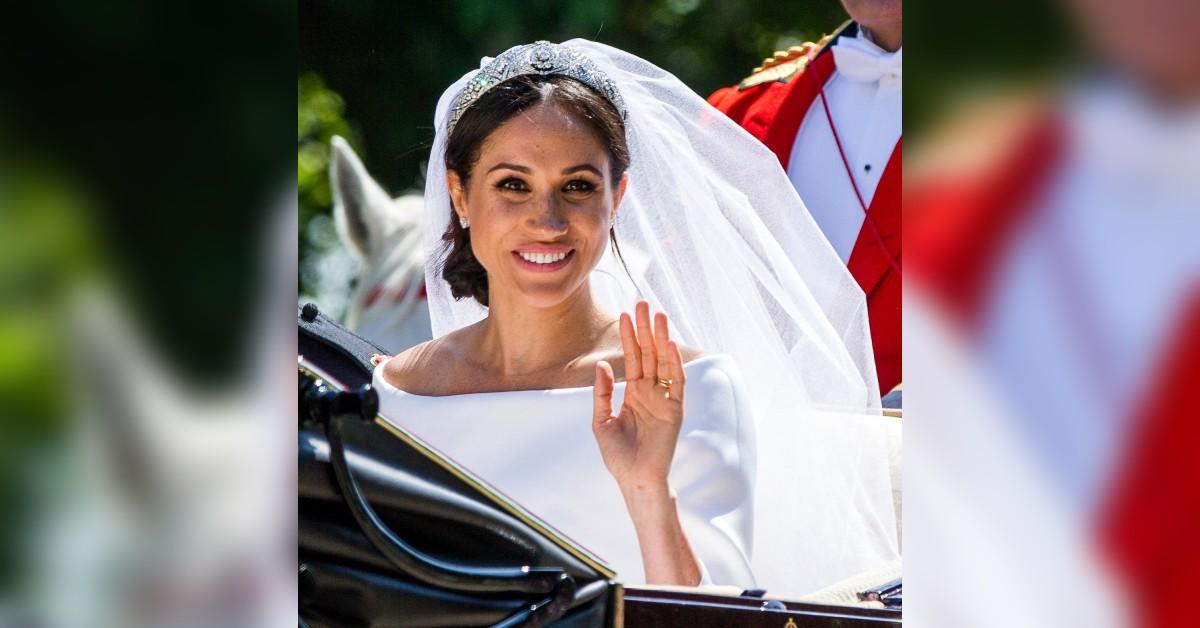 image of Meghan Markle and Prince Harry got married in 2018.