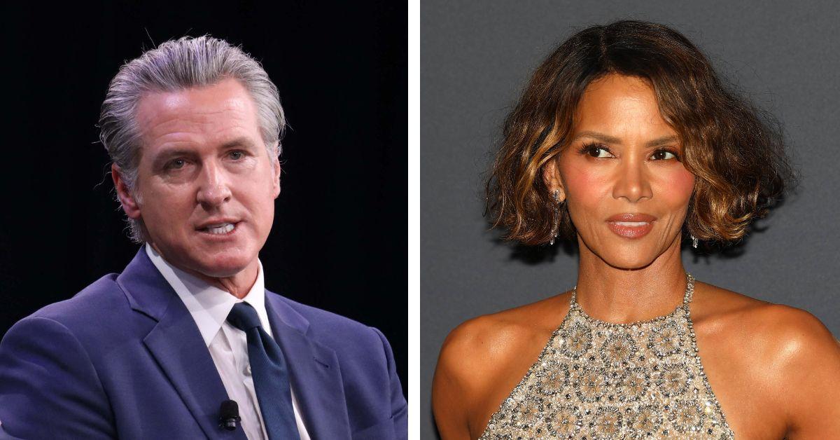 gavin newsom says halle berry didnt know full story