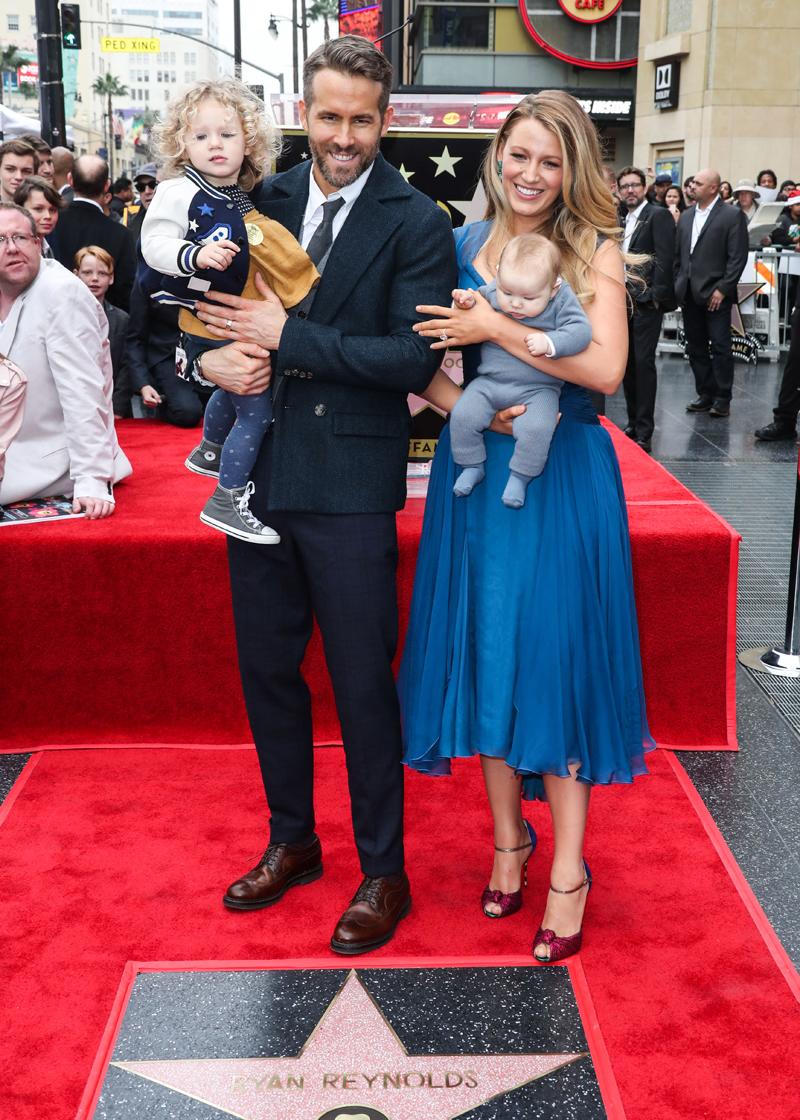 Ryan Reynolds with wife Blake Lively and daughters &#8211; First Ever Photos