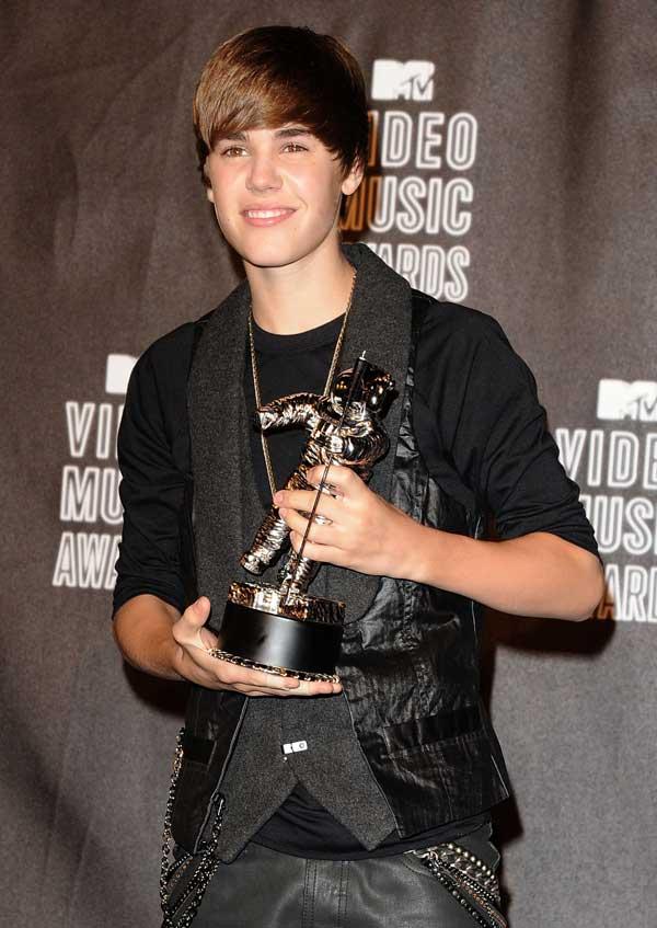 Justin Bieber VMA Youngest