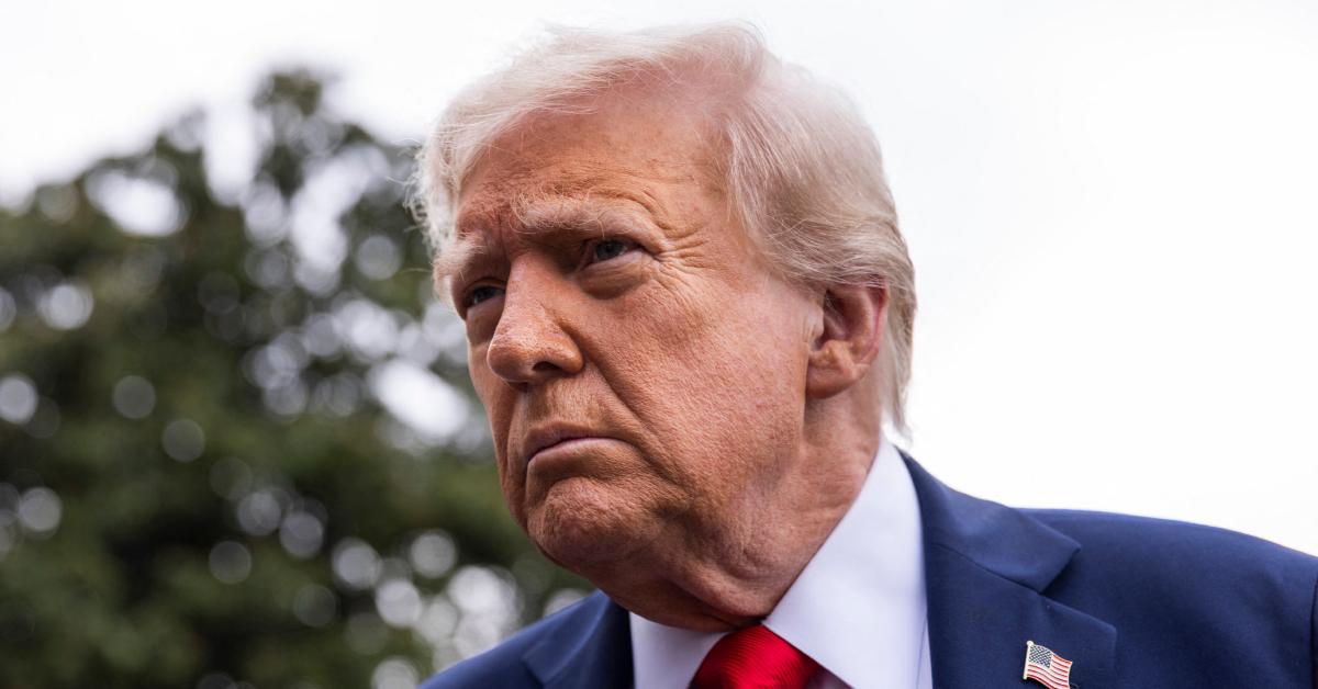 Image of Donald Trump recently helped Israel reach a ceasefire deal with Hamas.
