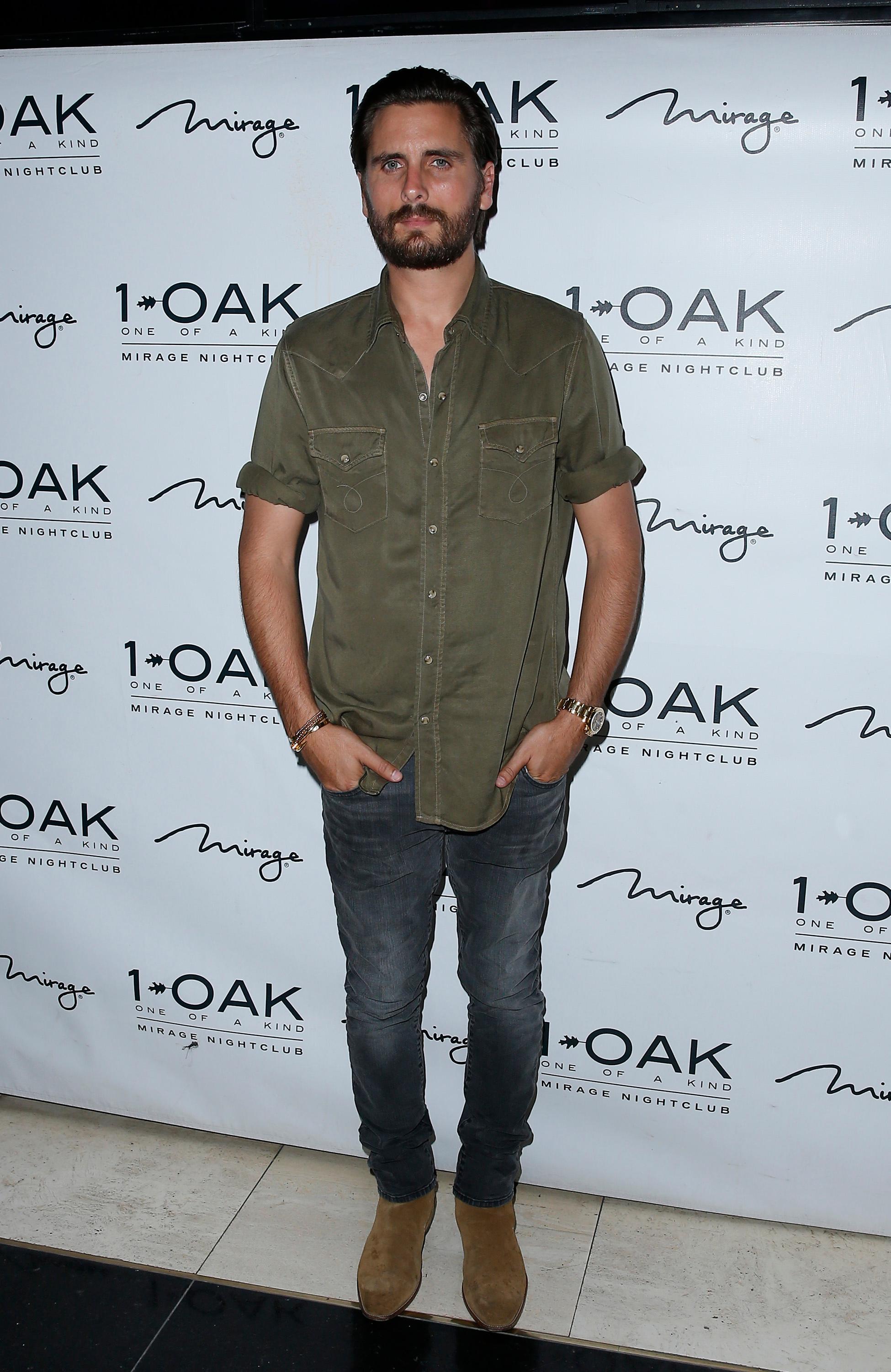 Scott Disick hosts at 1OAK