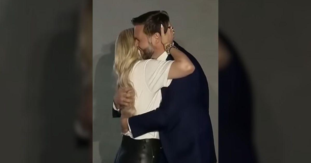 image of Her interaction with J.D. Vance sparked further online controversy.