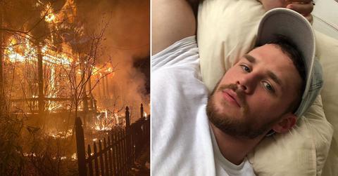 gay pornstar matthew camp home fire arsonist hate crime photos pf