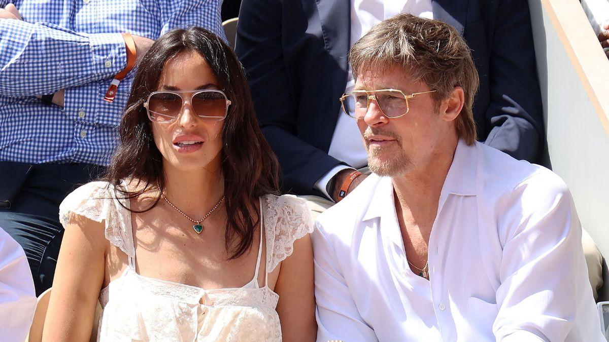 Photo of Ines de Ramon and Brad Pitt made their public debut years later in 2024.