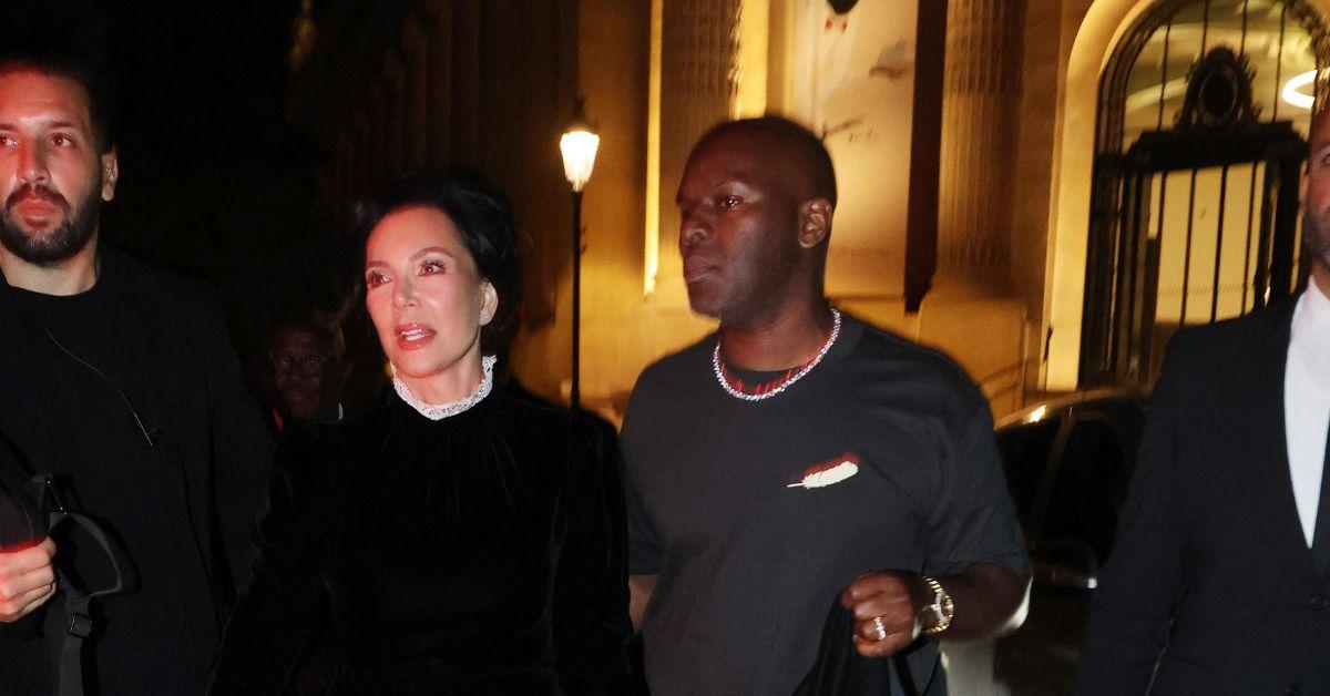 Photo of Corey Gamble and Kris Jenner