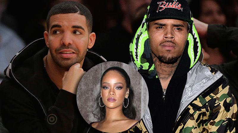 Drake chris brown rihanna