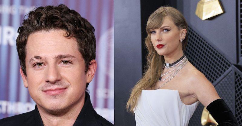 charlie puth reacts taylor swift