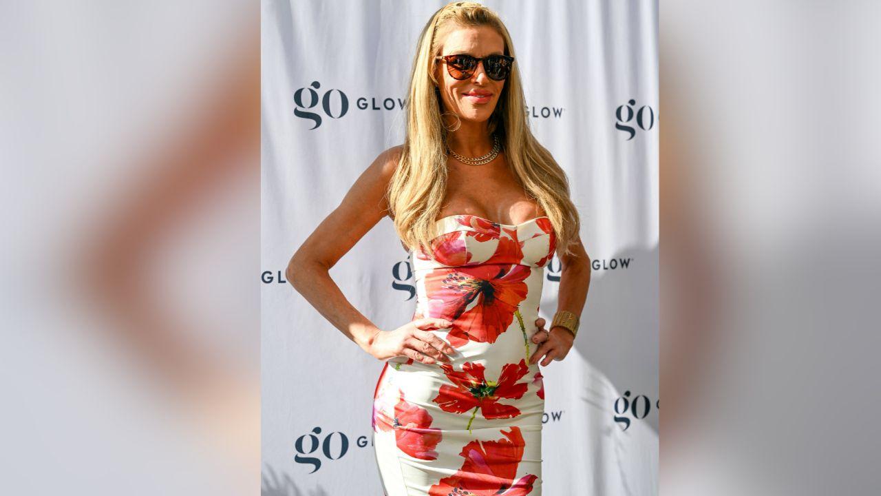 image of Brandi Glanville said she didn't want anyone to 'see' the GoFundMe campaign.