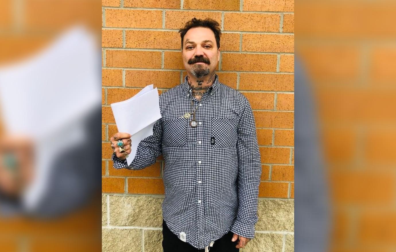 bam margera leaves jail rehab