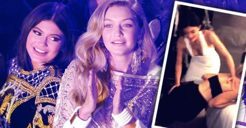 Kylie jenner spanking gigi hadid snapchat