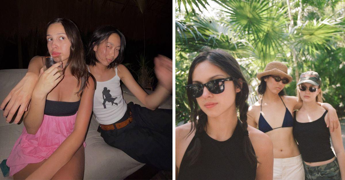 image of The singer also posted snapshots of beach outings, card games and fun moments with friends during her tropical getaway.