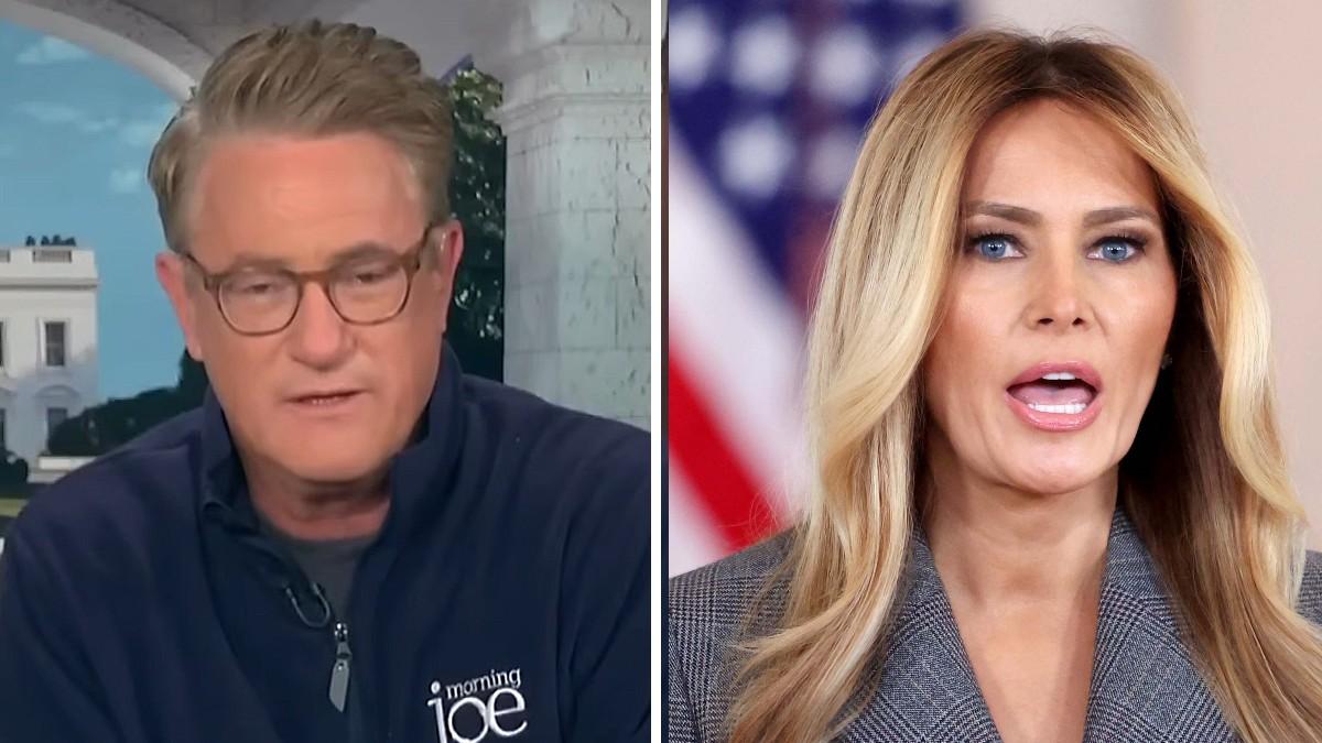 split of Joe Scarborough & Melania Trump. 