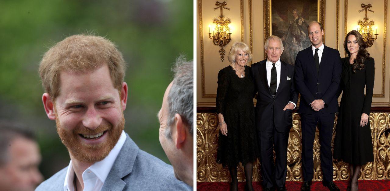 prince harry desperate reconcile king charles kate middleton