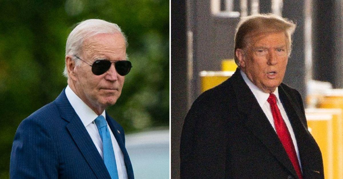 Composite photos of Joe Biden and Donald Trump.