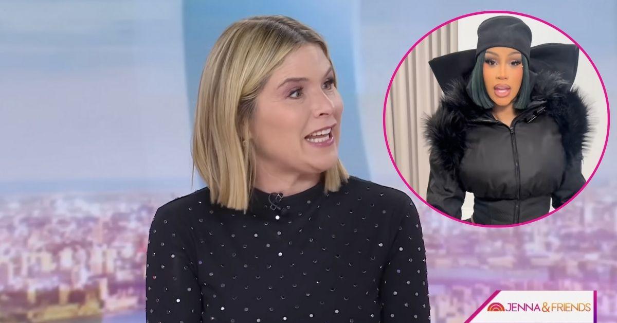 Photo of Jenna Bush Hager and Cardi B