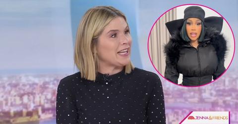 Photo of Jenna Bush Hager and Cardi B