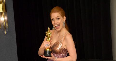 jessica chastain oscars speech will smith chris rock incident