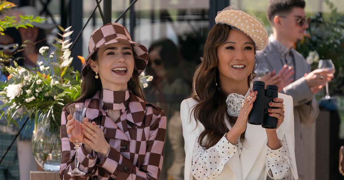 Image of Ashley Park and Lily Collins' on-screen chemistry is the same in real life.