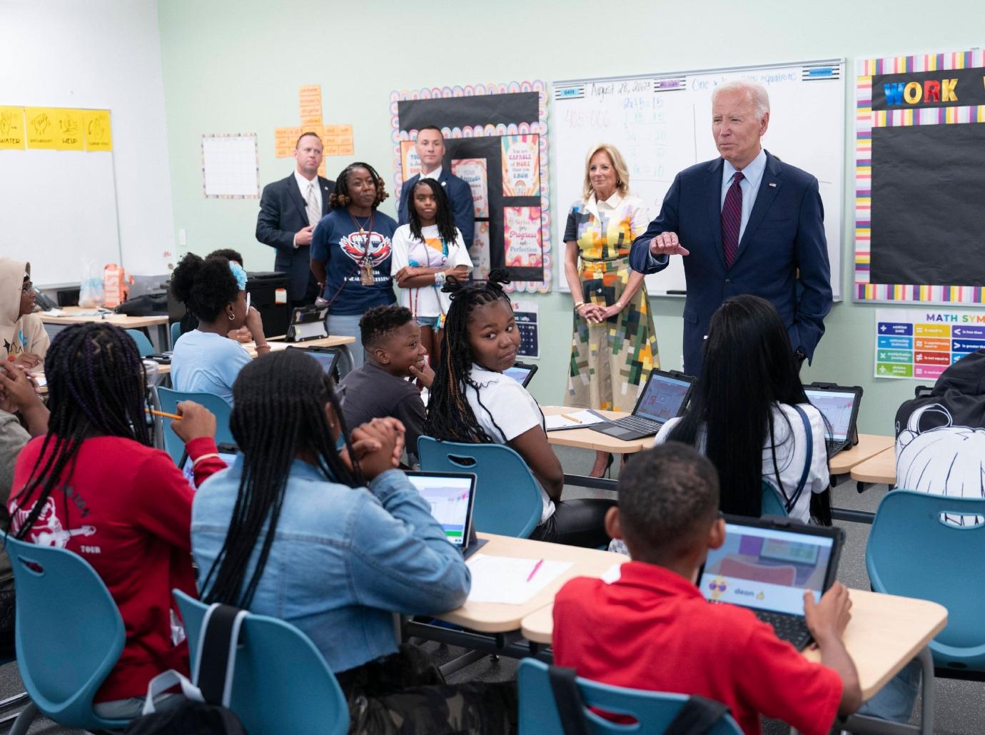 joe biden reopening schools credit mocked