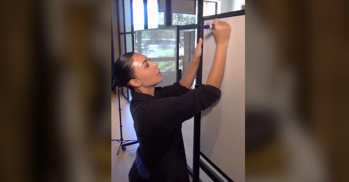 image of The reality star gave fans an inside look into her study sessions for the bar.