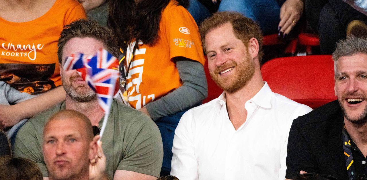 prince harry wears military medals despite uniform ban