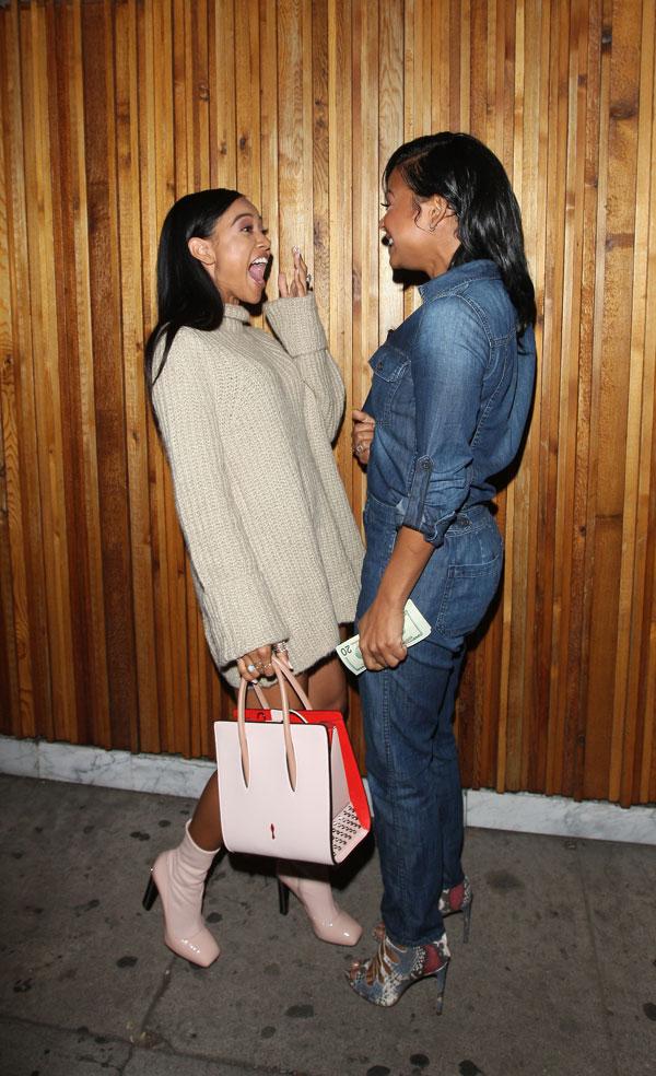 Karruehce Tran Kisses Christina Milian