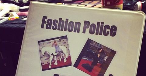 Fashion police amas 2013