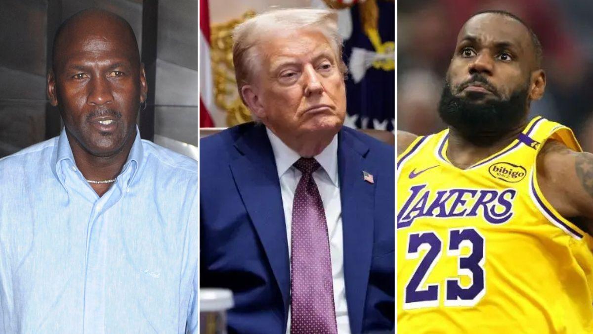 Photo of Donald Trump sided with Michael Jordan as the greatest of all time as he said he only likes people that like him.