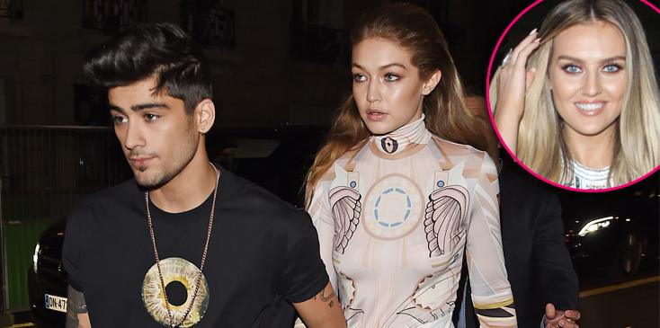 gigi hadid feud perrie edwards over zayn malik