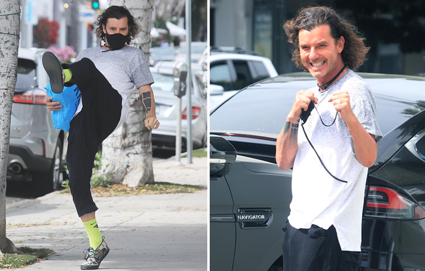 hp gavin rossdale running errands in west hollywood