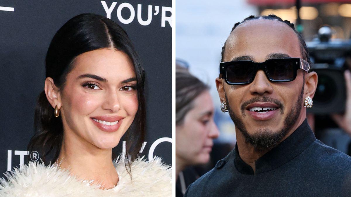 image of Lewis Hamilton was previously linked to Kendall Jenner.