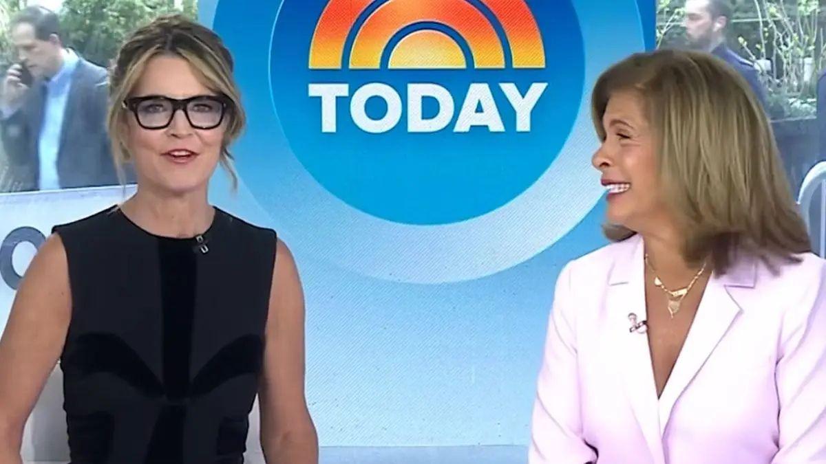 Photo of Savannah Guthrie is back on 'Today' after a two-month break.